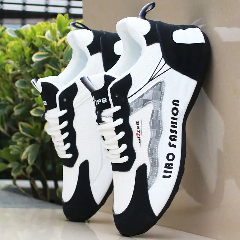 Sneakers For Men Breathable Non-Slip Sport Shoes Student Male Casual Platform Shoes Comfortable Outdoor Walking Running Shoes