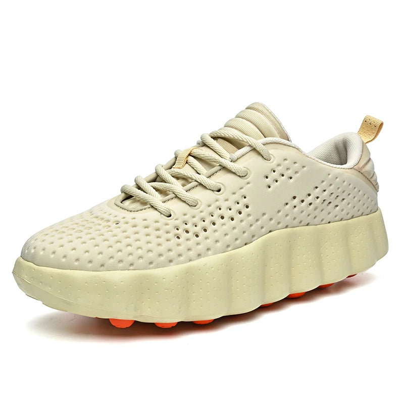 2026 New Hot Selling Fashionable Sports Shoes Comfortable Soft Sole Foot Massage Casual Shoes Rebound Cushioning Walking Shoes